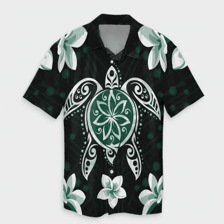 Green Turtle Hawaiian Shirt | For Men & Women | Adult | HW6859