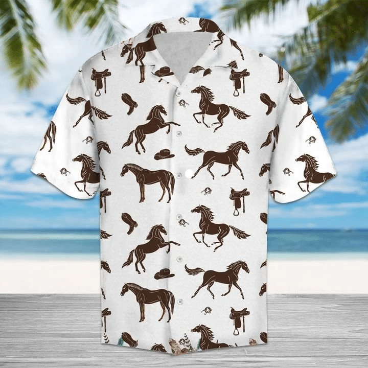 Cowboy Hawaiian Shirt | For Men & Women | Adult | HW7500
