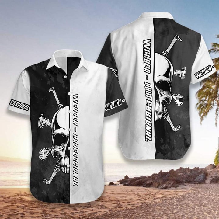 Welder Professional Hawaiian Shirt | For Men & Women | Adult | HW6323