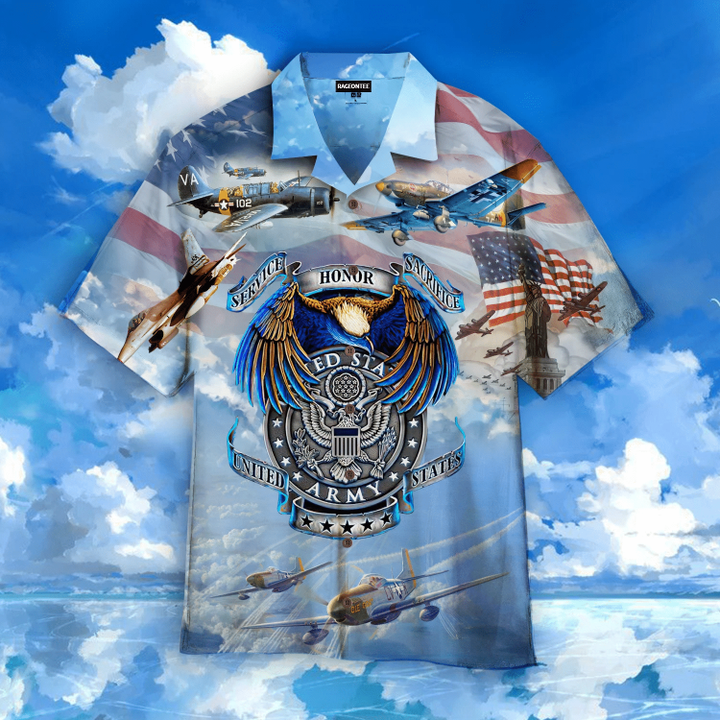 America Air Force Veteran Hawaiian Shirt | For Men & Women | Adult | HW4751