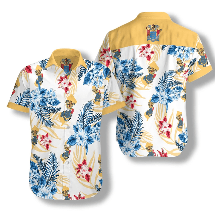 New Jersey Proud Hawaiian Shirt | For Men & Women | Adult | HW7101