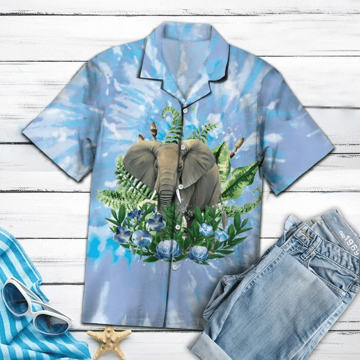 Elephant Hawaiian Shirt | For Men & Women | Adult | HW6415