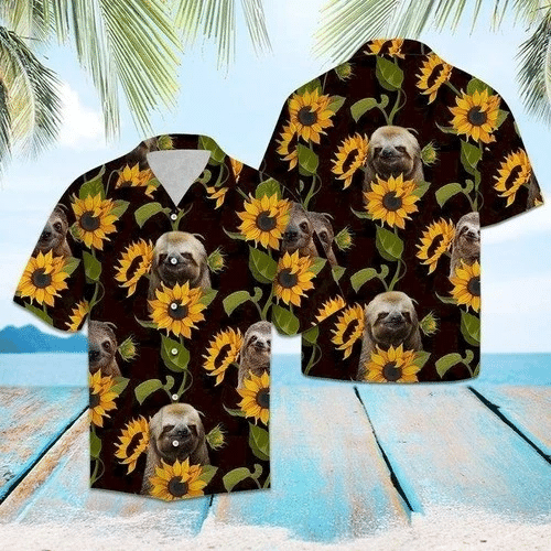 Sloth Hawaiian Shirt | For Men & Women | Adult | HW6352