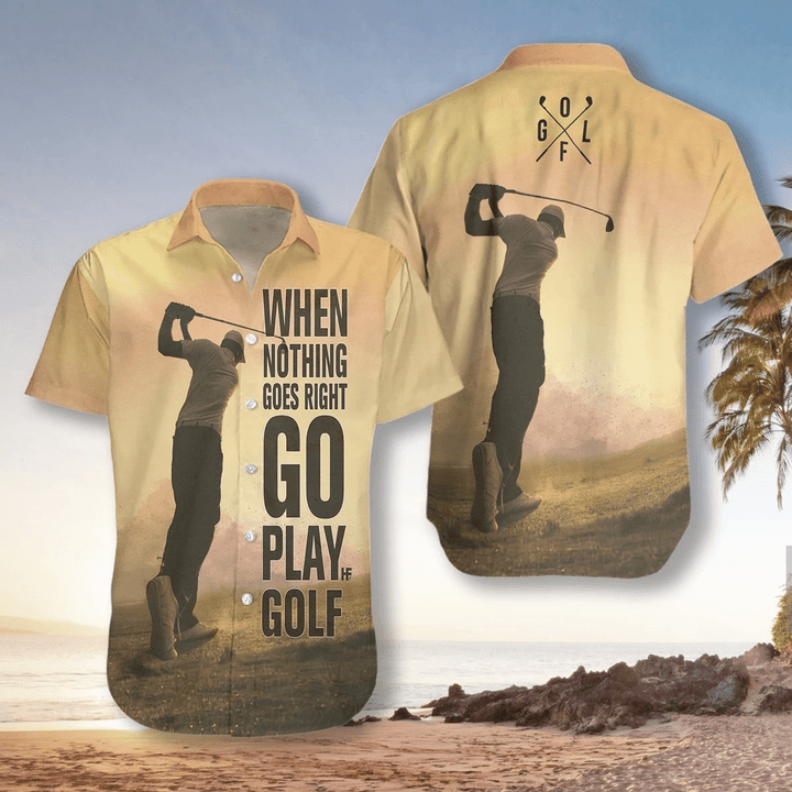 Play Golf Hawaiian Shirt | For Men & Women | Adult | HW6909