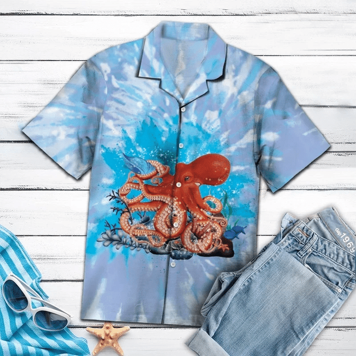 Octopus Hawaiian Shirt | For Men & Women | Adult | HW6416