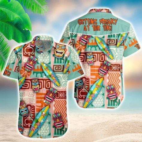 Getting Freaky At The Tiki Hawaiian Shirt | For Men & Women | Adult | HW7425