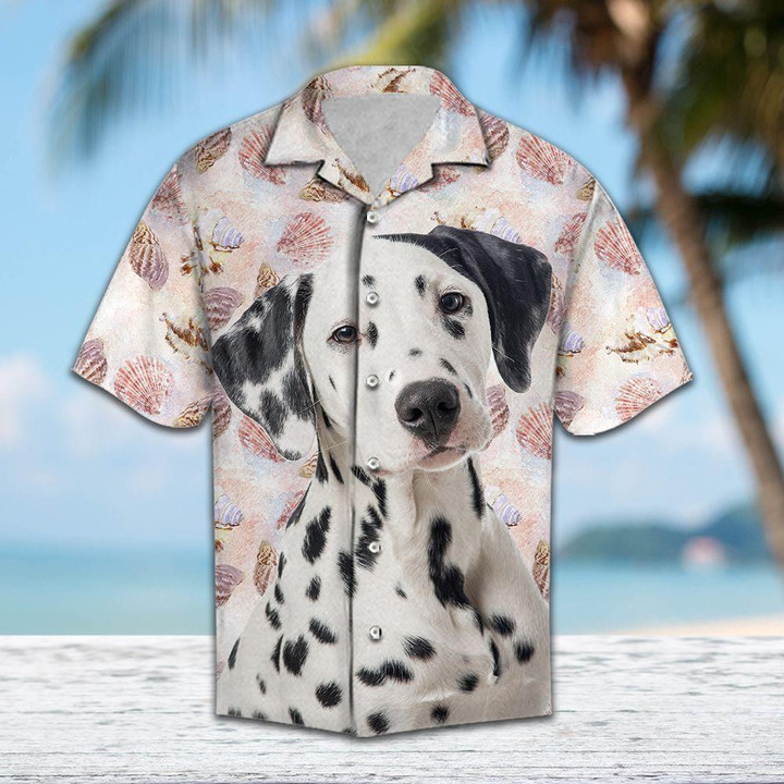 Cute Dalmatian Hawaiian Shirt | For Men & Women | Adult | HW7036