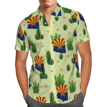 Arizona Cactus Hawaiian Shirt | For Men & Women | Adult | HW6499