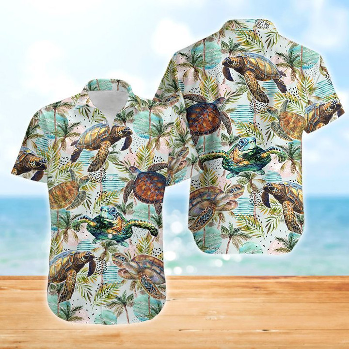 Turtle Hawaiian Shirt | For Men & Women | Adult | HW6262