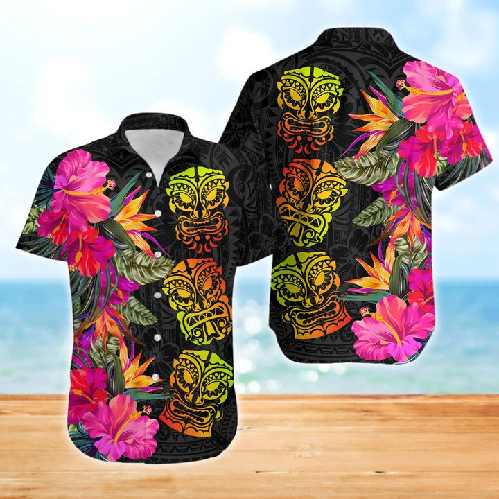 Skull And Butterfly Hawaiian Shirt | For Men & Women | Adult | HW7001
