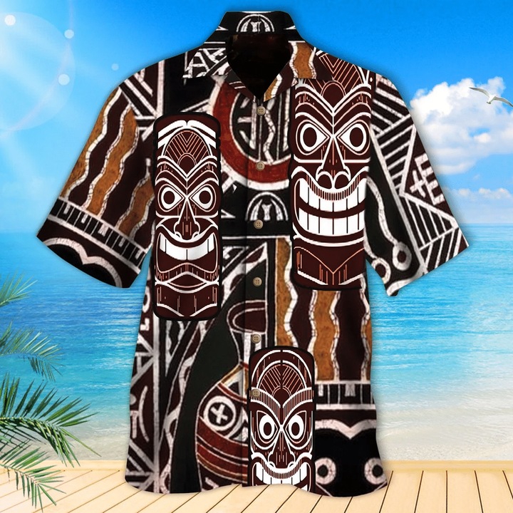 Tiki Hawaiian Shirt | For Men & Women | Adult | HW6598