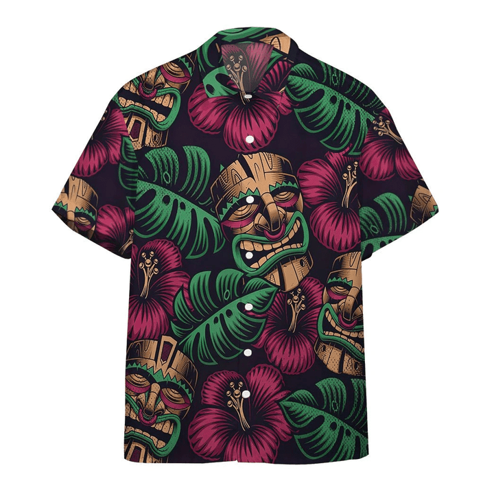 Tiki Mask Hawaiian Shirt | For Men & Women | Adult | HW6457