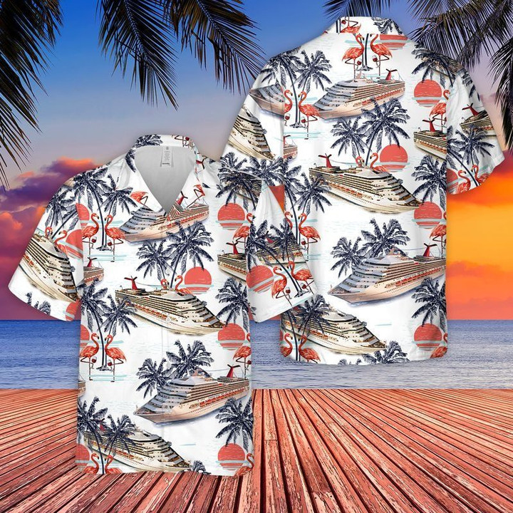 Cruise Ship Hawaiian Shirt | For Men & Women | Adult | HW7688
