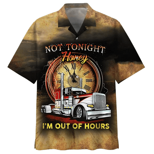 Trucker Not Tonight Honey Hawaiian Shirt | For Men & Women | Adult | HW7199