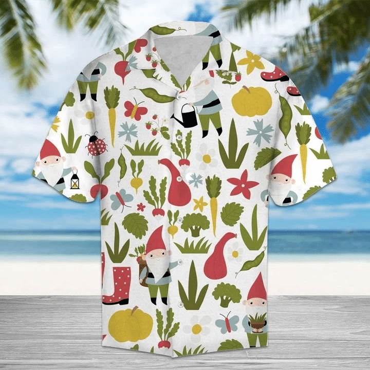 Amazing Garden Gnome And Vegetables Hawaiian Shirt | For Men & Women | Adult | HW7495
