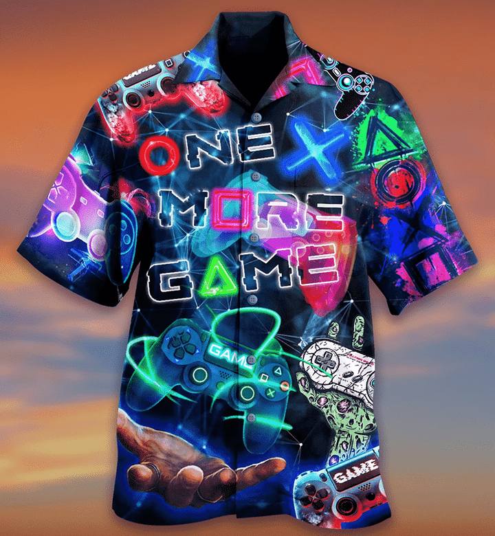 Game One More Time Hawaiian Shirt | For Men & Women | Adult | HW7438