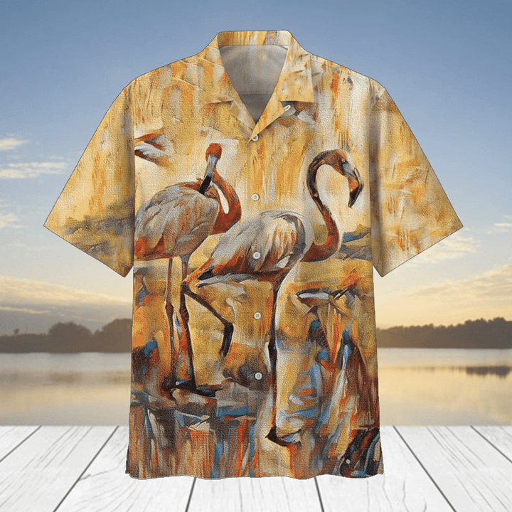 Flamingo Hawaiian Shirt | For Men & Women | Adult | HW7272