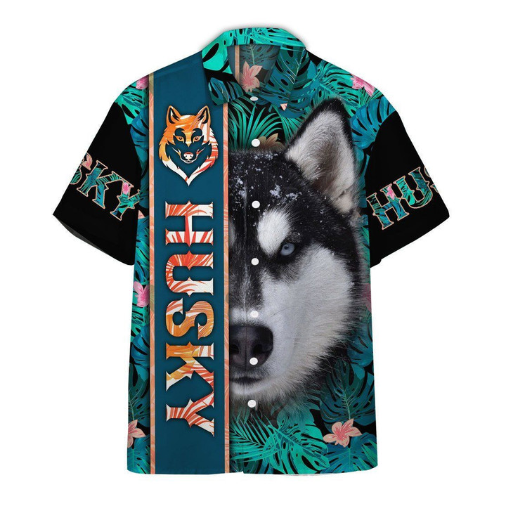 Siberian Huskey Hawaiian Shirt | For Men & Women | Adult | HW6654