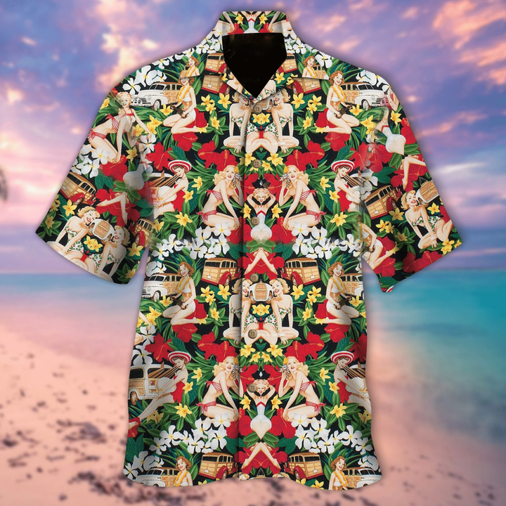 Beautiful Lady Hawaiian Shirt | For Men & Women | Adult | HW6246
