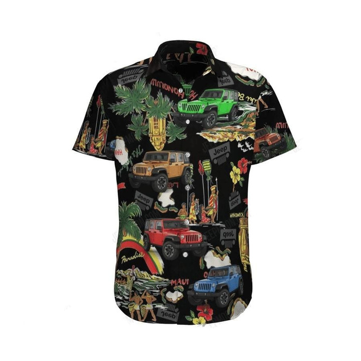 Jeep Paradise Hawaiian Shirt | For Men & Women | Adult | HW7396