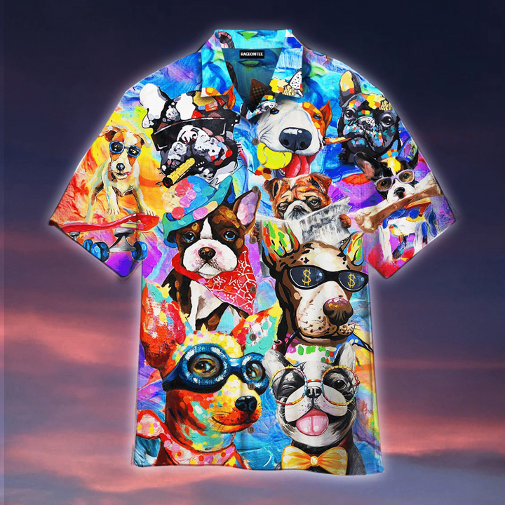 Funny Dogs Hawaiian Shirt | For Men & Women | Adult | HW4680