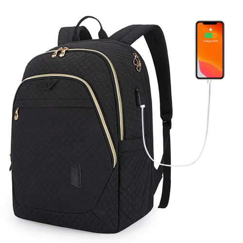 Anti-Theft Backpack Laptop Multiple Bags With USB Charging Port