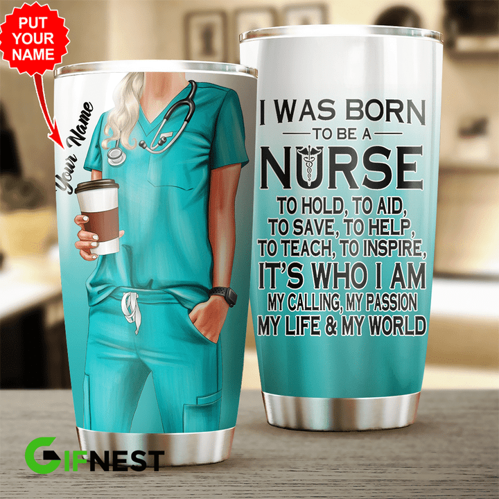 Personalized Nurse Tumbler Cup - HOATT114