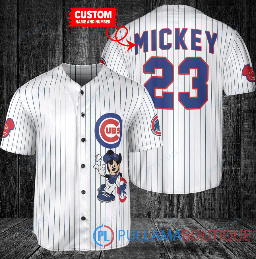 Official Chicago Cubs x Mickey Mouse Baseball Jersey