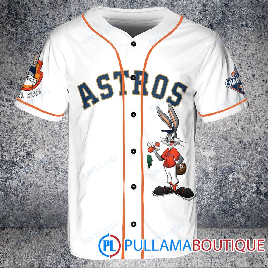 Astros Personalized Authentic White MLB Jersey (S-3XL)