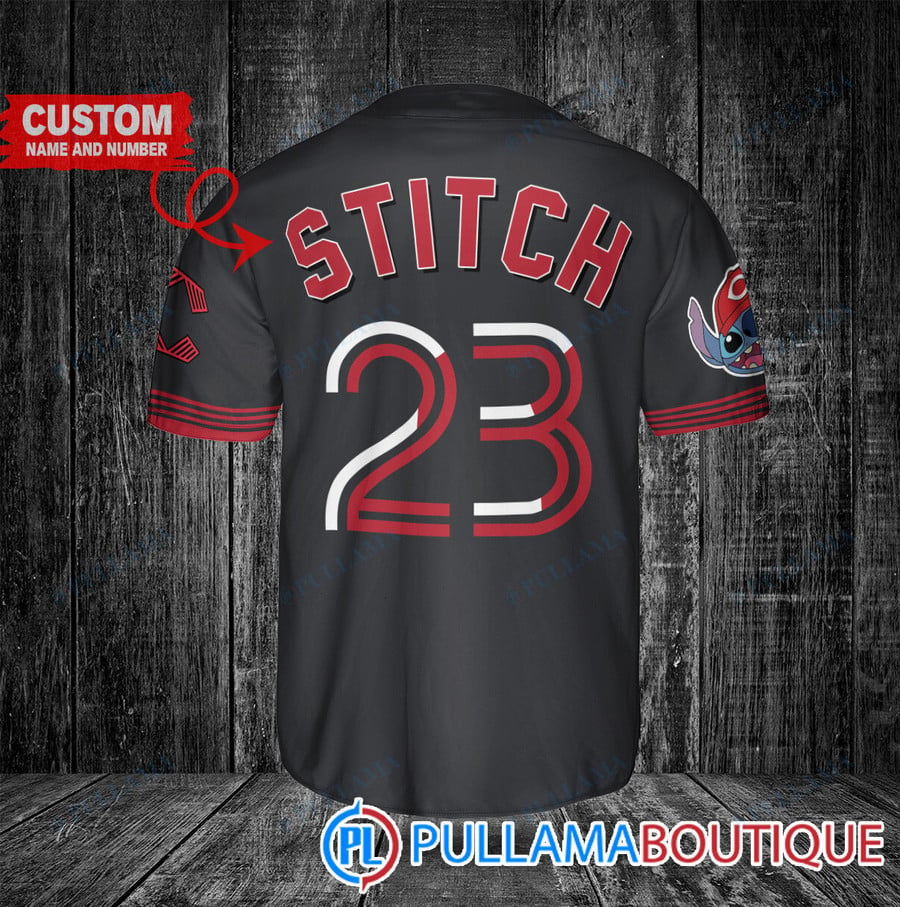 Boston Red Sox City Connect Custom Name Number Baseball Jersey