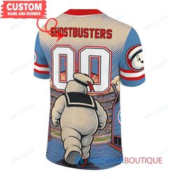Tennessee Titans Stay Puft Marshmallow Man with Super Bowl Trophy Retro Sailor Comic Custom Football Jersey