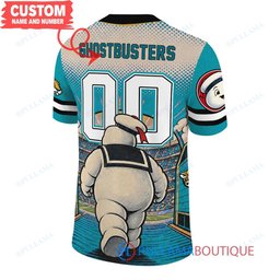 Jacksonville Jaguars Stay Puft Marshmallow Man with Super Bowl Trophy Retro Sailor Comic Custom Football Jersey