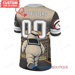 Las Vegas Raiders Stay Puft Marshmallow Man with Super Bowl Trophy Retro Sailor Comic Custom Football Jersey