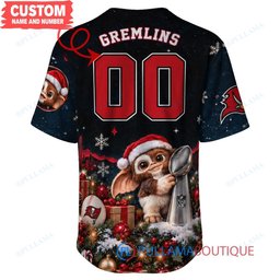 Tampa Bay Buccaneers Gremlins with Super Bowl Trophy Custom Football Jersey
