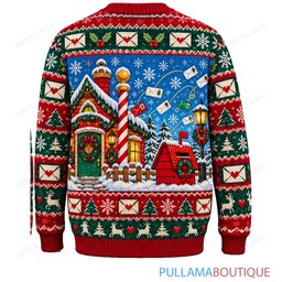 Snoopy Joe Cool Letters To Santa Post Office ugly christmas sweater