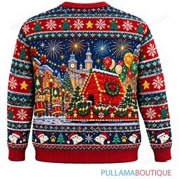 Snoopy Joe Cool Holiday Parade Downtown ugly christmas sweater
