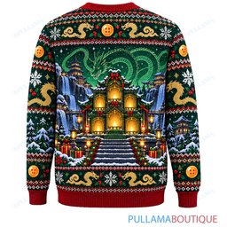 Son Goku Dragon Ball Seven Dragon Balls Advent Shrine ugly christmas sweater
