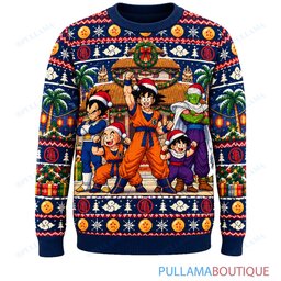Son Goku Dragon Ball World Tournament Christmas ugly christmas sweater