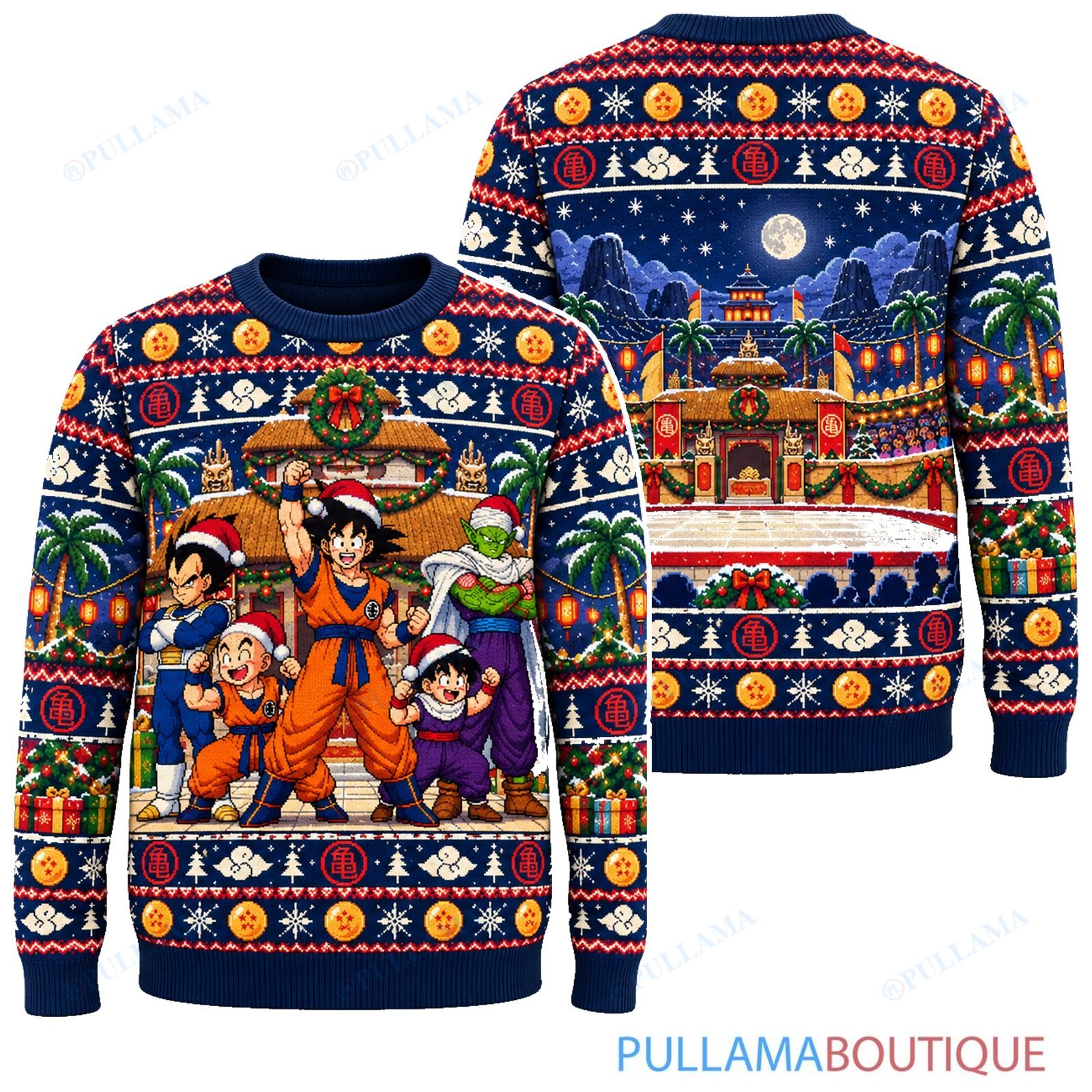 Son Goku Dragon Ball World Tournament Christmas ugly christmas sweater