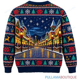 Scooby Doo Moonlit Village Parade ugly christmas sweater