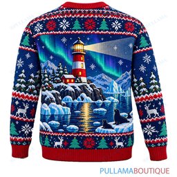 Scooby Doo Arctic Lighthouse Mystery ugly christmas sweater