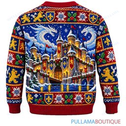 Scooby Doo Medieval Castle Christmas ugly christmas sweater