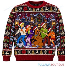 Scooby Doo Haunted Mansion Holiday ugly christmas sweater