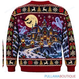 Scooby Doo Haunted Mansion Holiday ugly christmas sweater