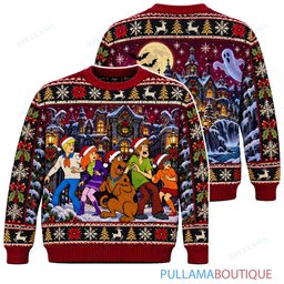 Scooby Doo Haunted Mansion Holiday ugly christmas sweater