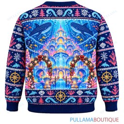 One Piece Fish Man Coral Noel ugly christmas sweater