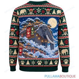 One Piece Zou Winter Tribe Festival ugly christmas sweater