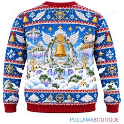 One Piece Skypiea Cloud Christmas ugly christmas sweater