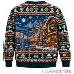 One Piece East Blue Tavern Christmas ugly christmas sweater