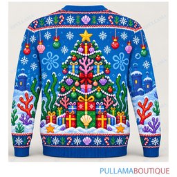 Spongebob Squarepants Present Tower ugly christmas sweater